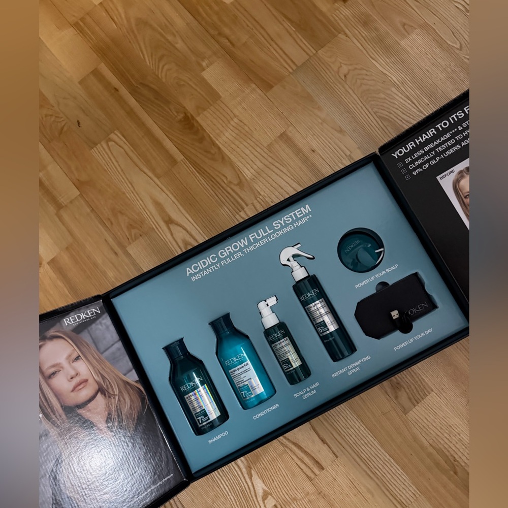 BRAND NEW NWT Redken Acidic Grow Full System Hair Set